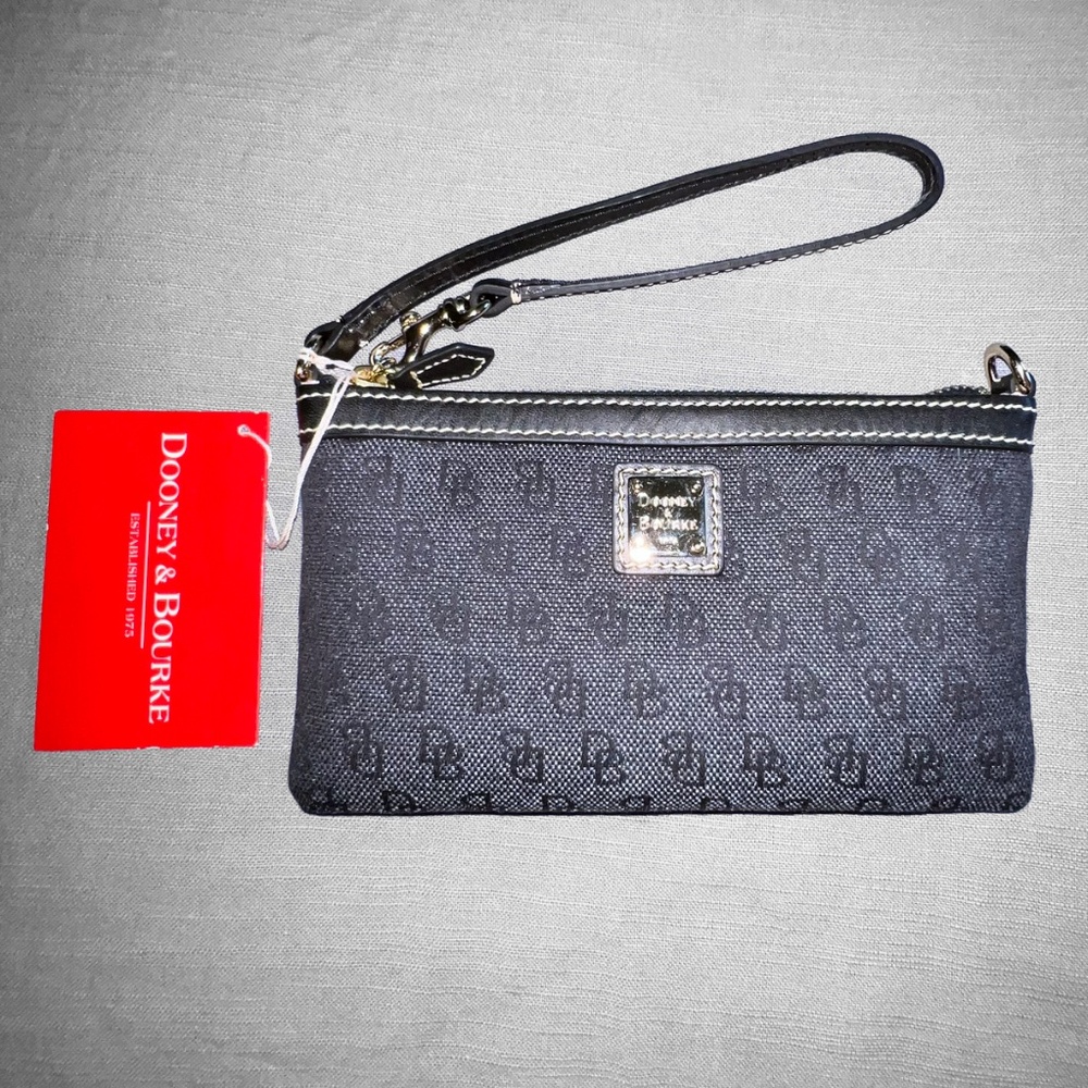 Dooney & Bourke Black Wristlet